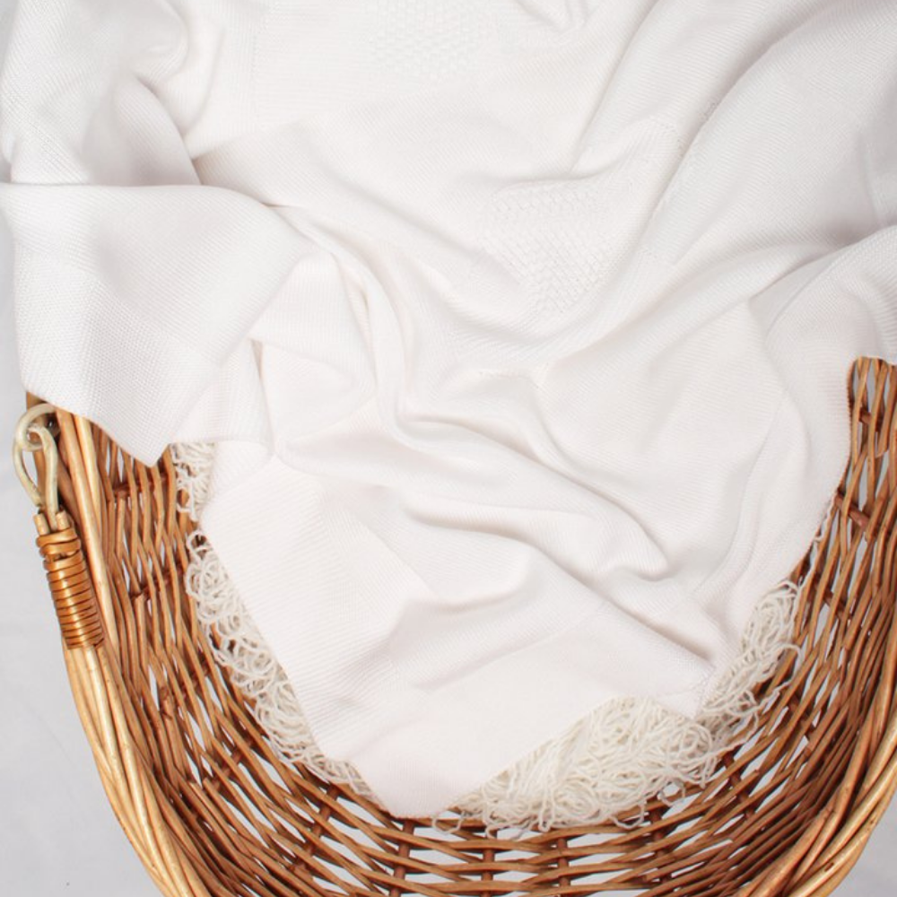 Pure Eucalyptus Blanket - Dream White - Bambino Azizo