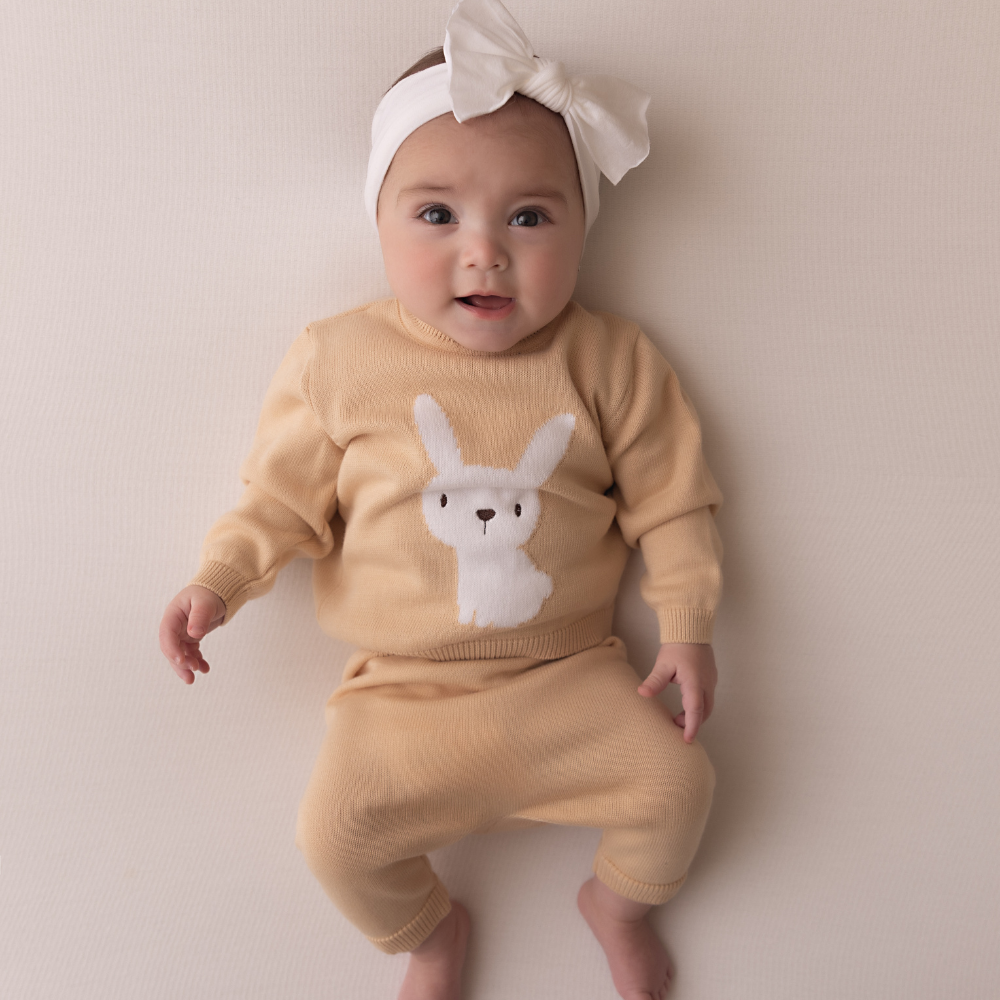 Baby Bunny Set - Hazelnut - Bambino Azizo