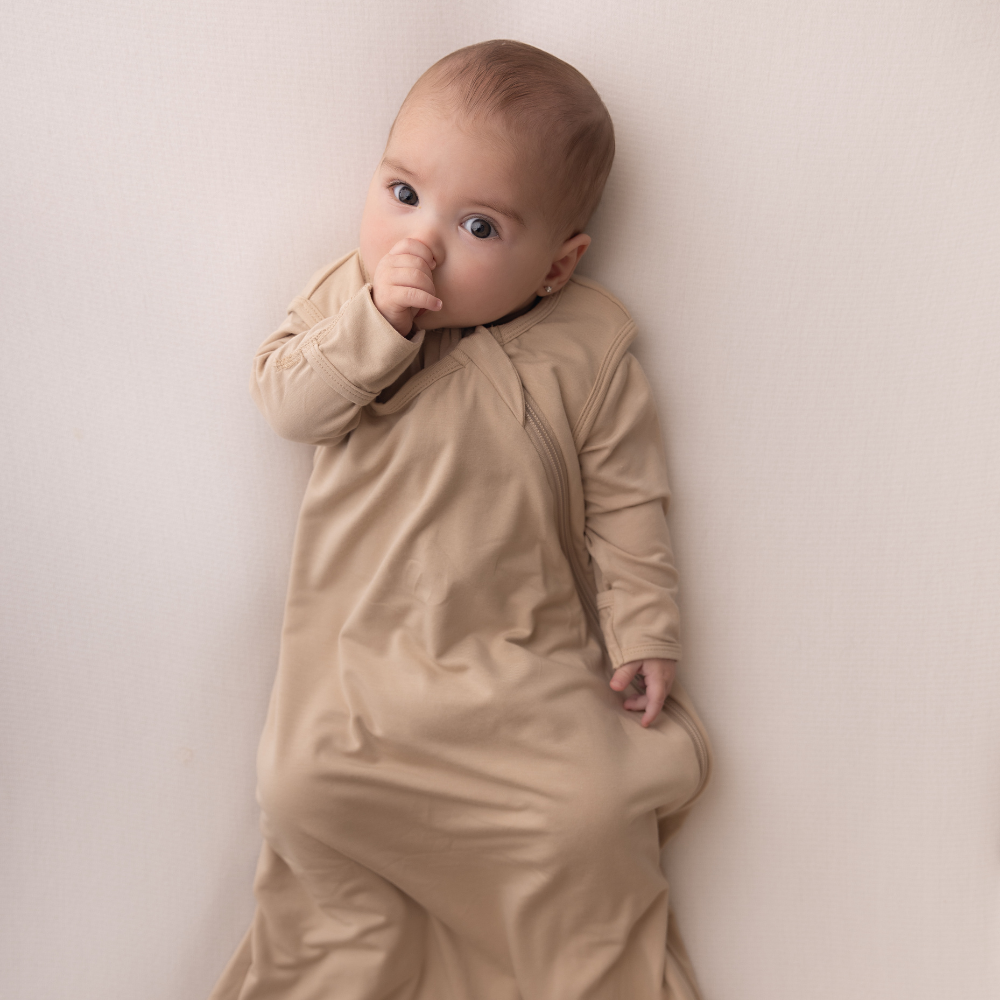 Double Layer Sleep Sack - Desert Sand - Bambino Azizo
