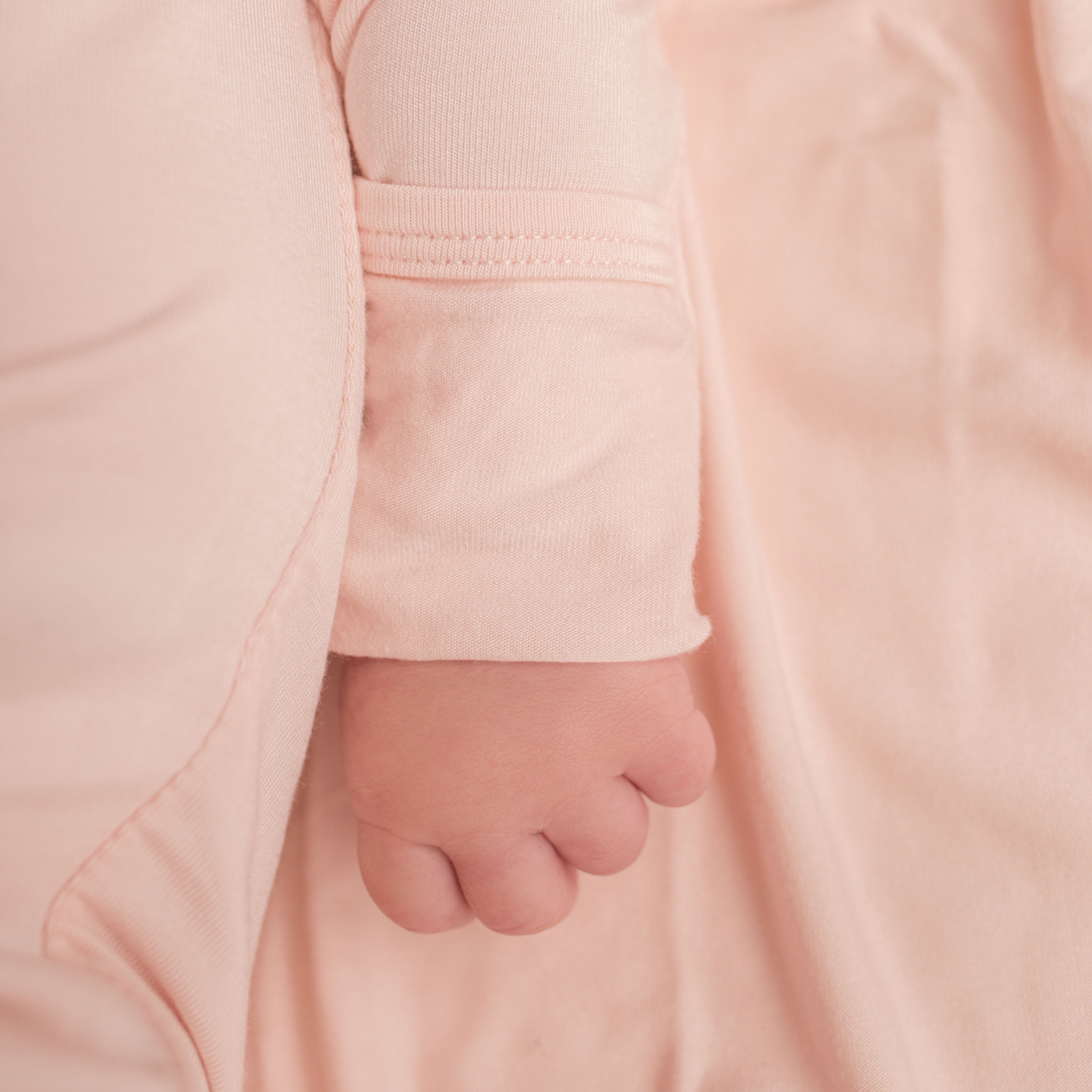 Baby Bamboo Onesie - Cloud Pink - Bambino Azizo