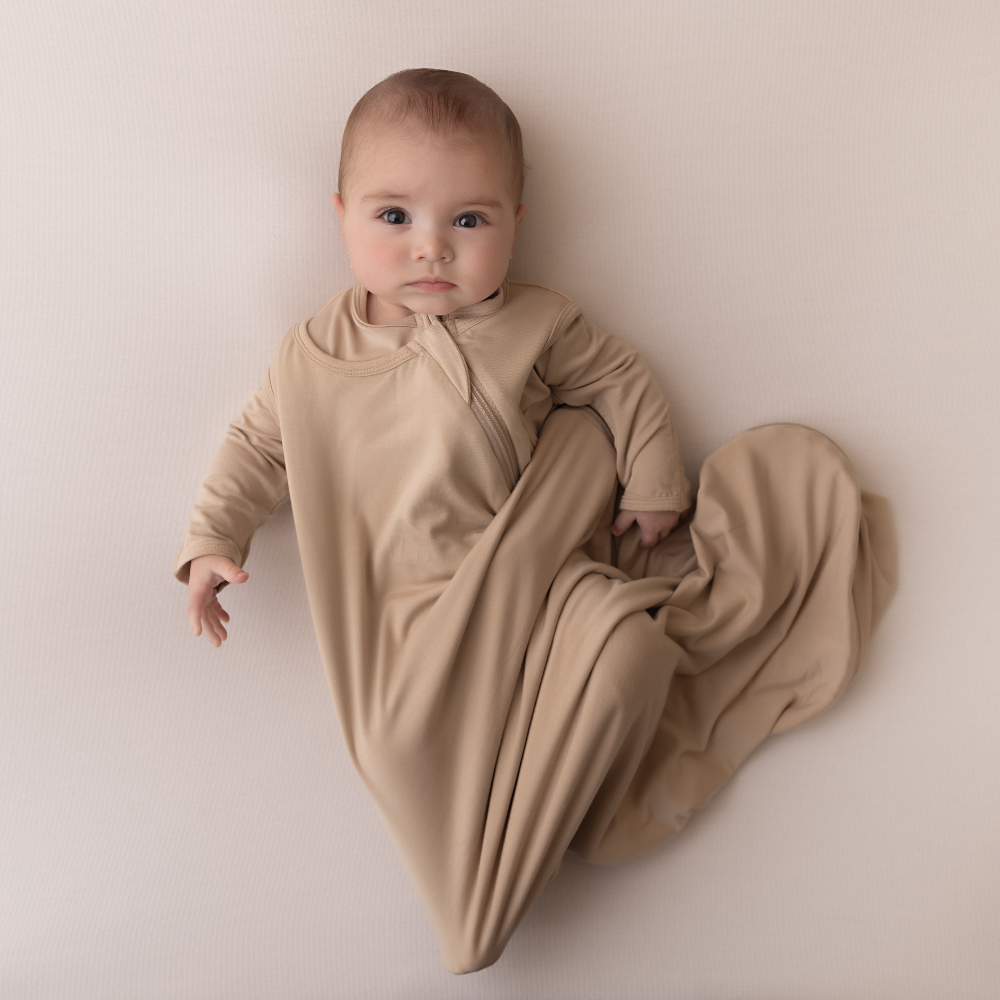 Double Layer Sleep Sack - Desert Sand - Bambino Azizo