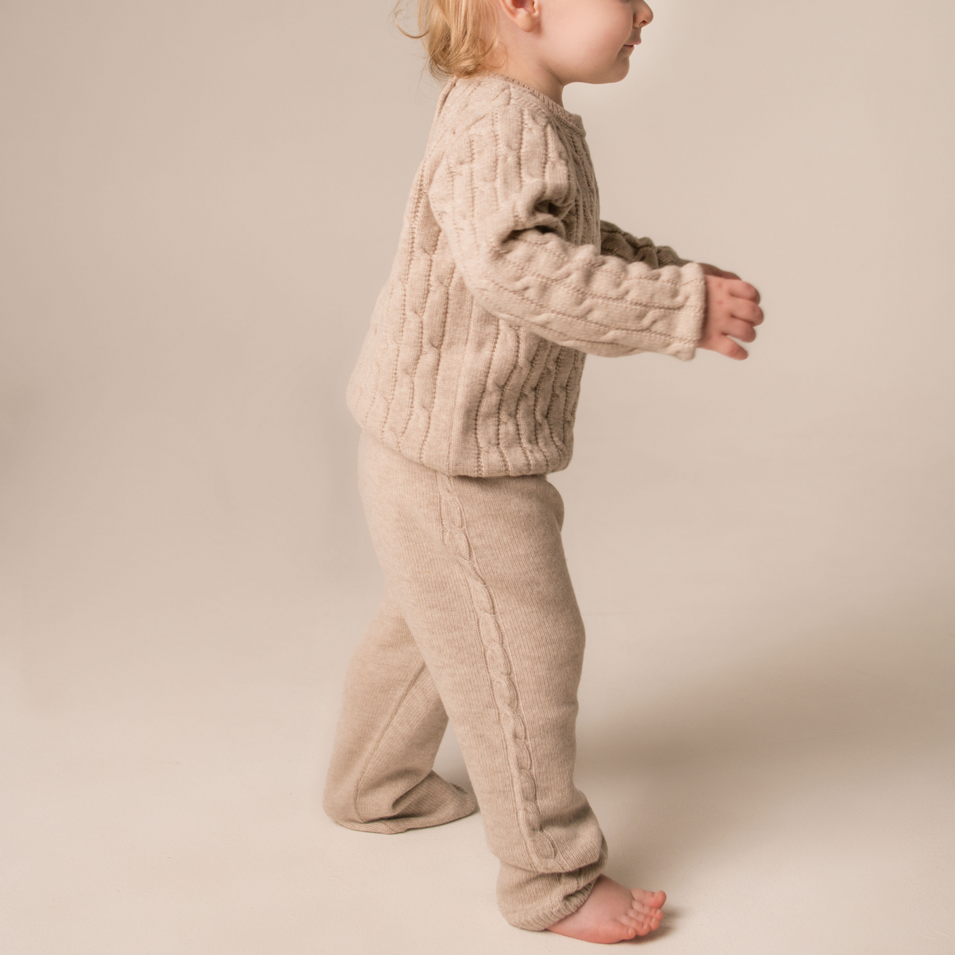 Noppies U Pants Comfort Rib Naura Unisex Children's Trousers, Ras1202 Oatmeal P611 Noppies U Pants Comfort Rib Naura Unisex Children's Trousers, Ras1202 Oatmeal P611